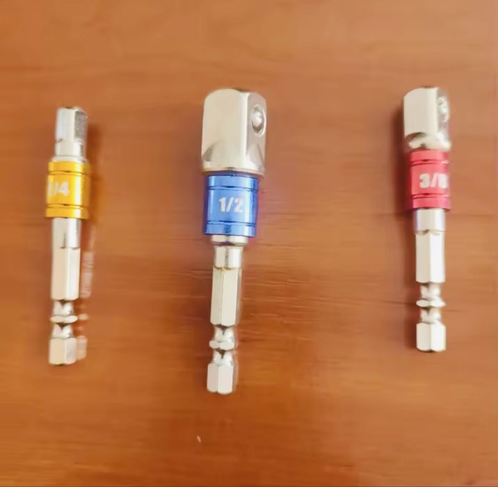 Адаптер з хвостовиком ударного шуруповерта з хвостовиком 1/4 3/8 1/2