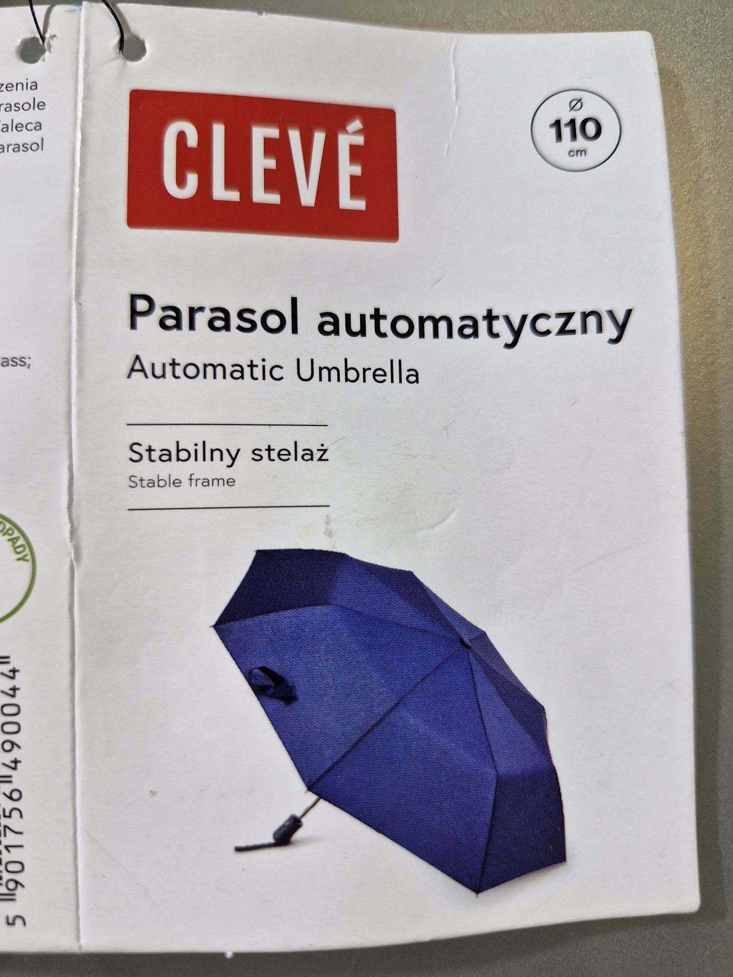 Parasol Automatyczny Granatowy 110 cm Cleve