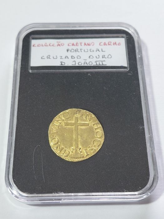Cruzado Calvário (400 Reais), D. João III, 1521/57 OURO