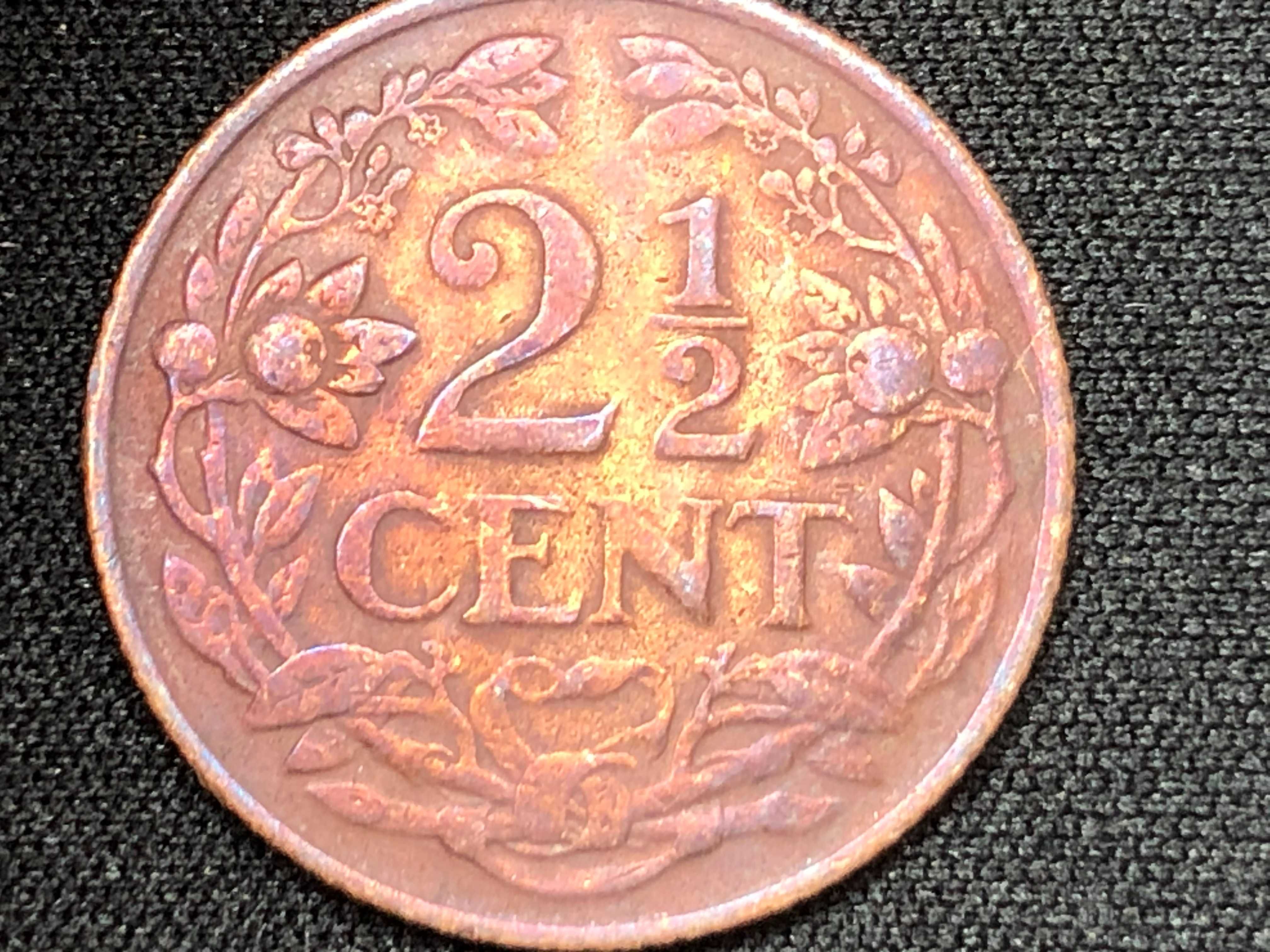 Curaçao - 1948 - 2,5 Cent Bronze