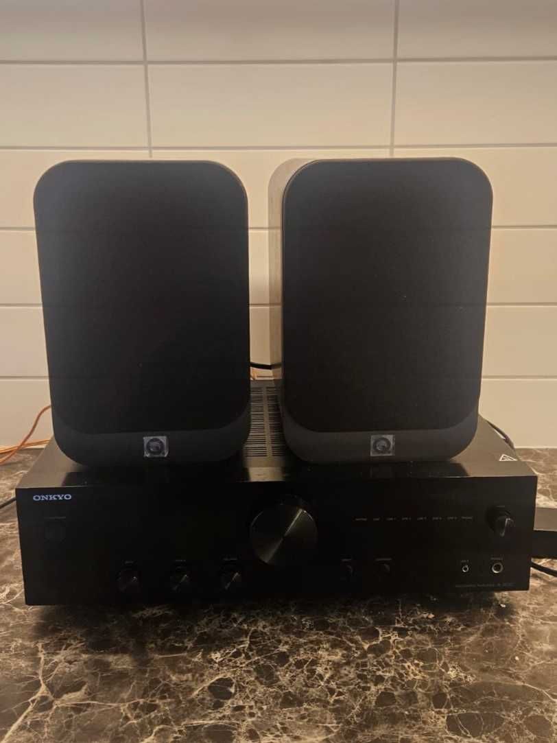 Głośniki Q Acoustics 3020 + Wzmacniacz Onkyo A-9010