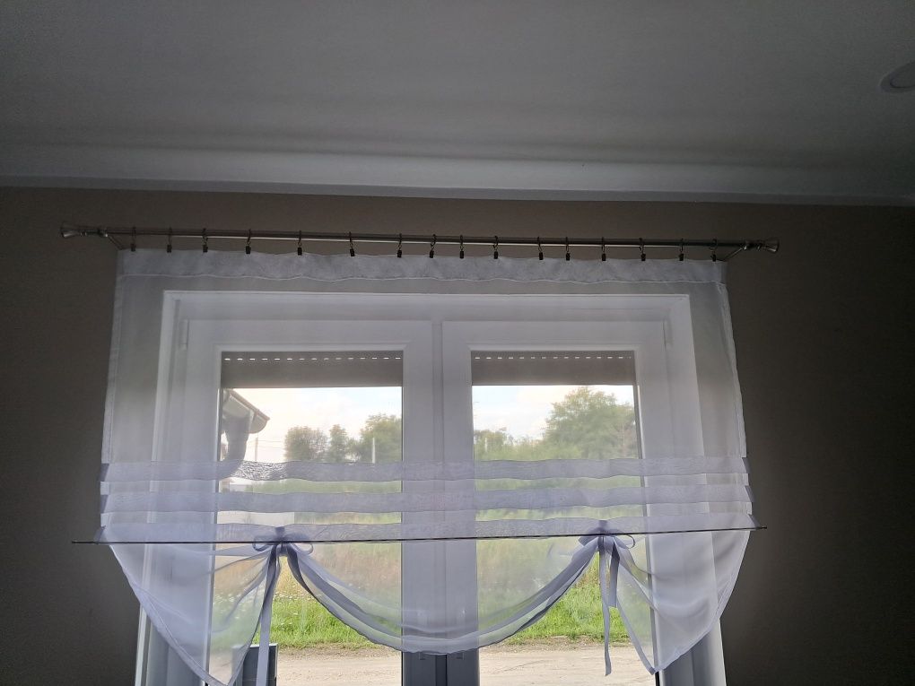Firana panel biały