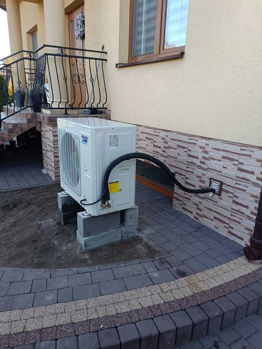 Pompa ciepła Gree Versati III 10kW 3fazowa - pełny zestaw instalacyjny