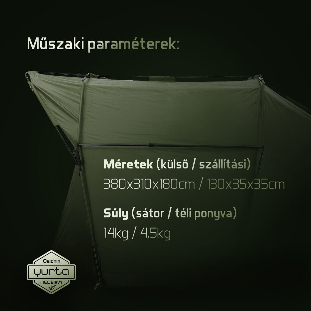 Карповая палатка Delphin Yurta Neo