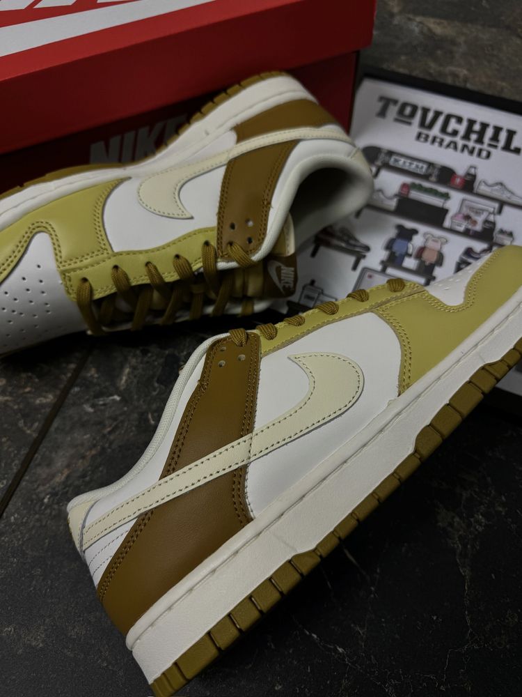 Оригінальні кросівки Nike Dunk Low, Данки жовті