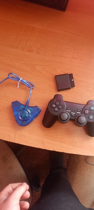 Джойстик для ps 2  новий не використовувся з переходником до пк
