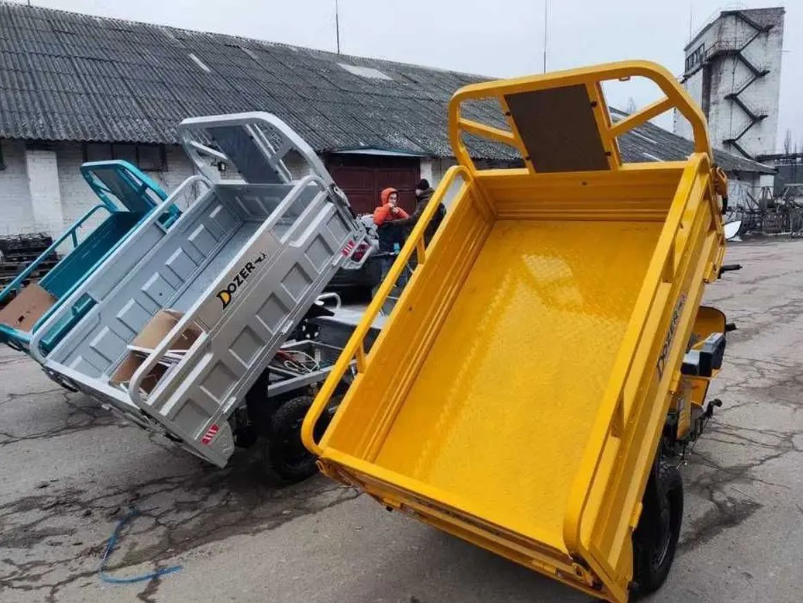 Електротрицикл вантажний, грузовой, муравей трицикл Dozer model 3