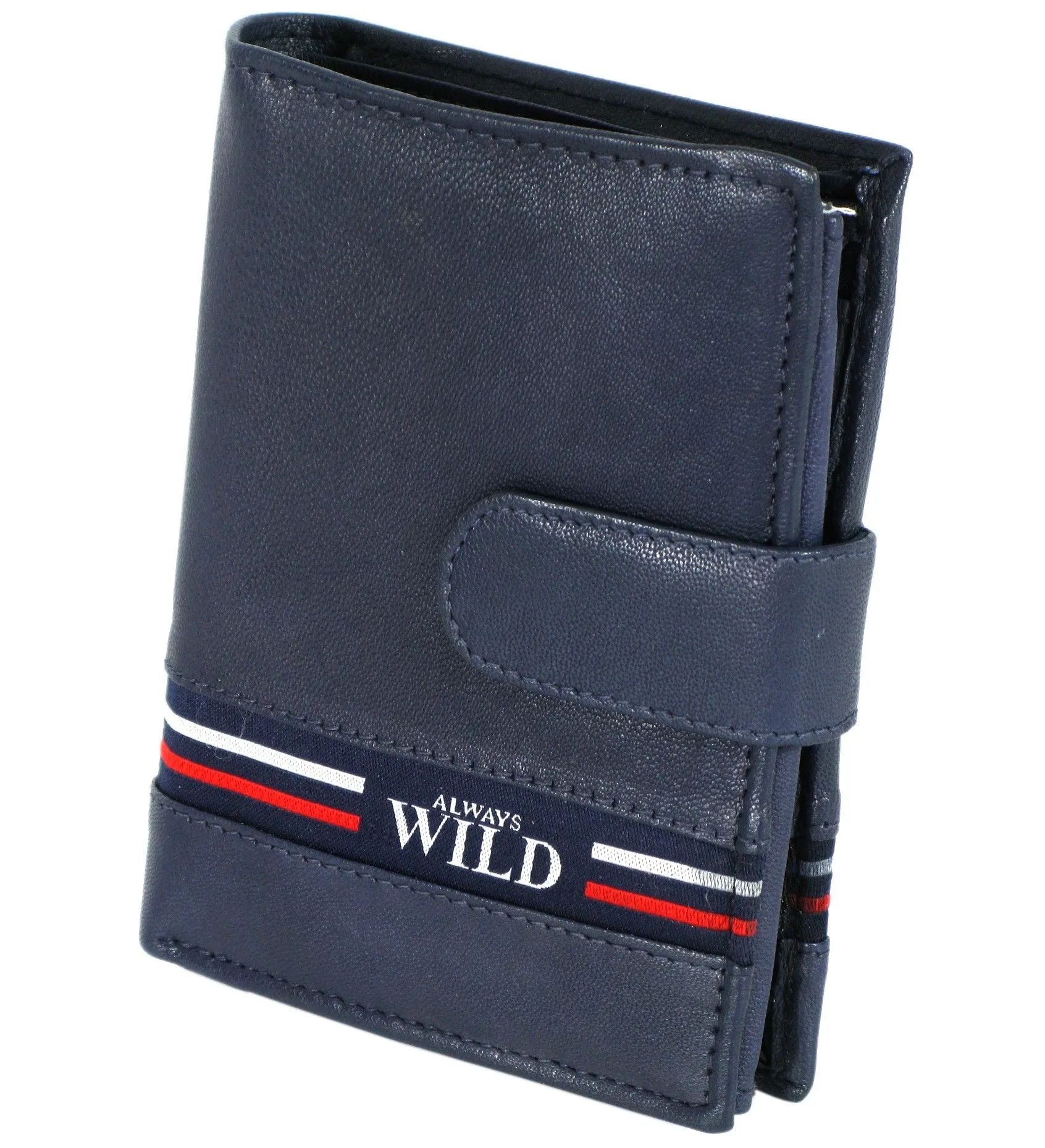 Portfel męski skórzany WILD ALWAYS