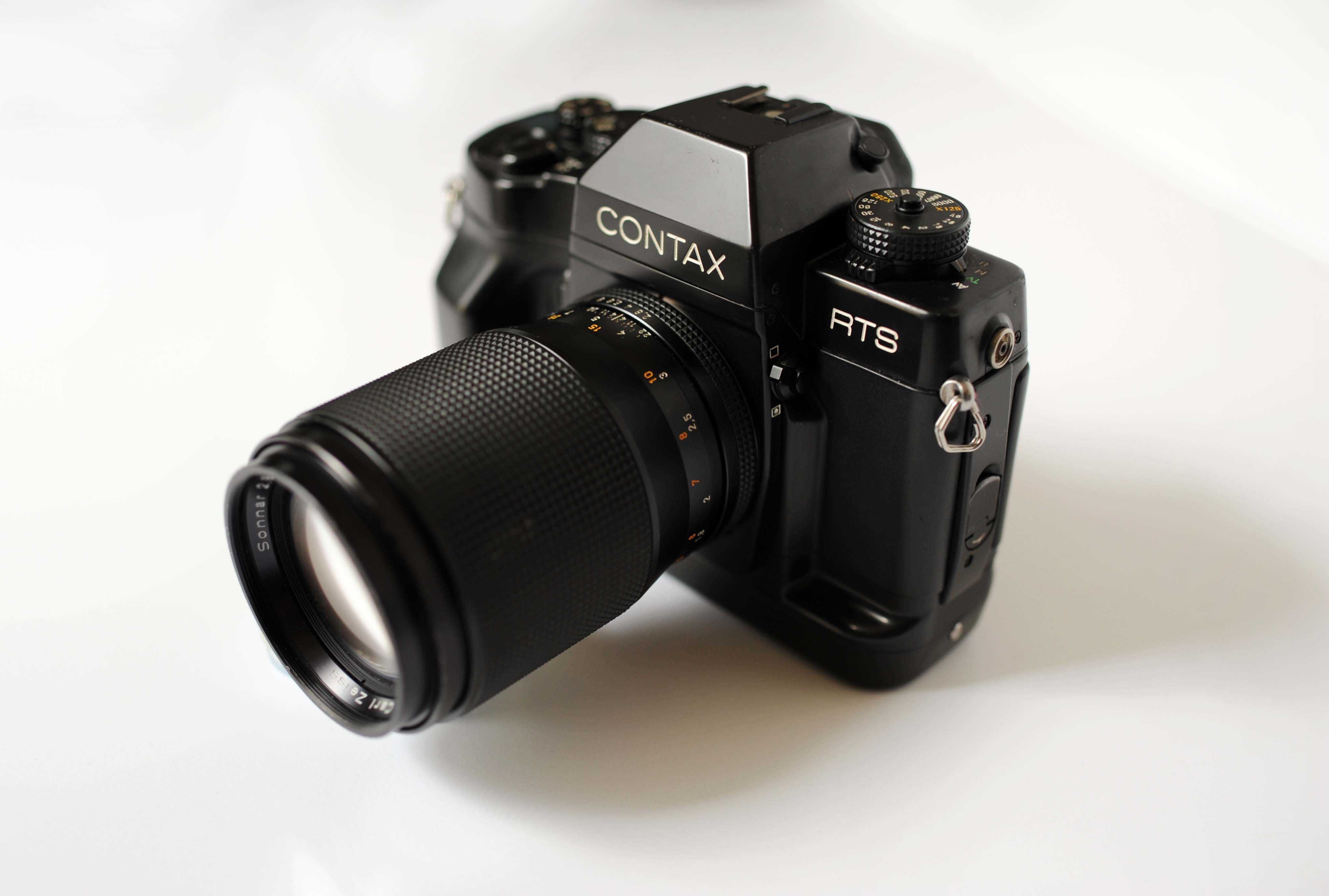 contax rts e objetiva carl zeiss