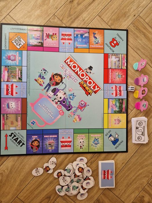 Gra monopoly Koci domek Gabi
