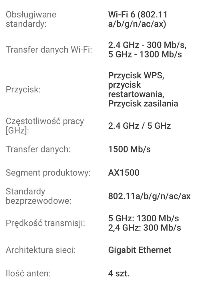 Router D-link AX1500 Mesh
