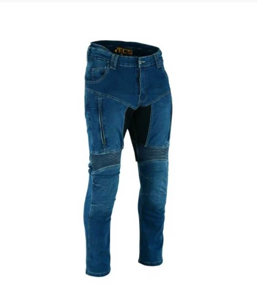 Calças jeans motard c/proteções novas