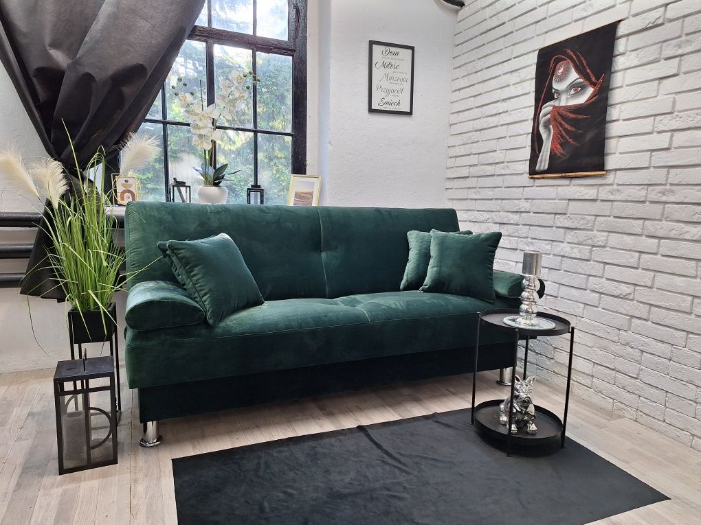Kanapa sofa  Sofia producent rozkladana pojemnik na pościel sprężyny