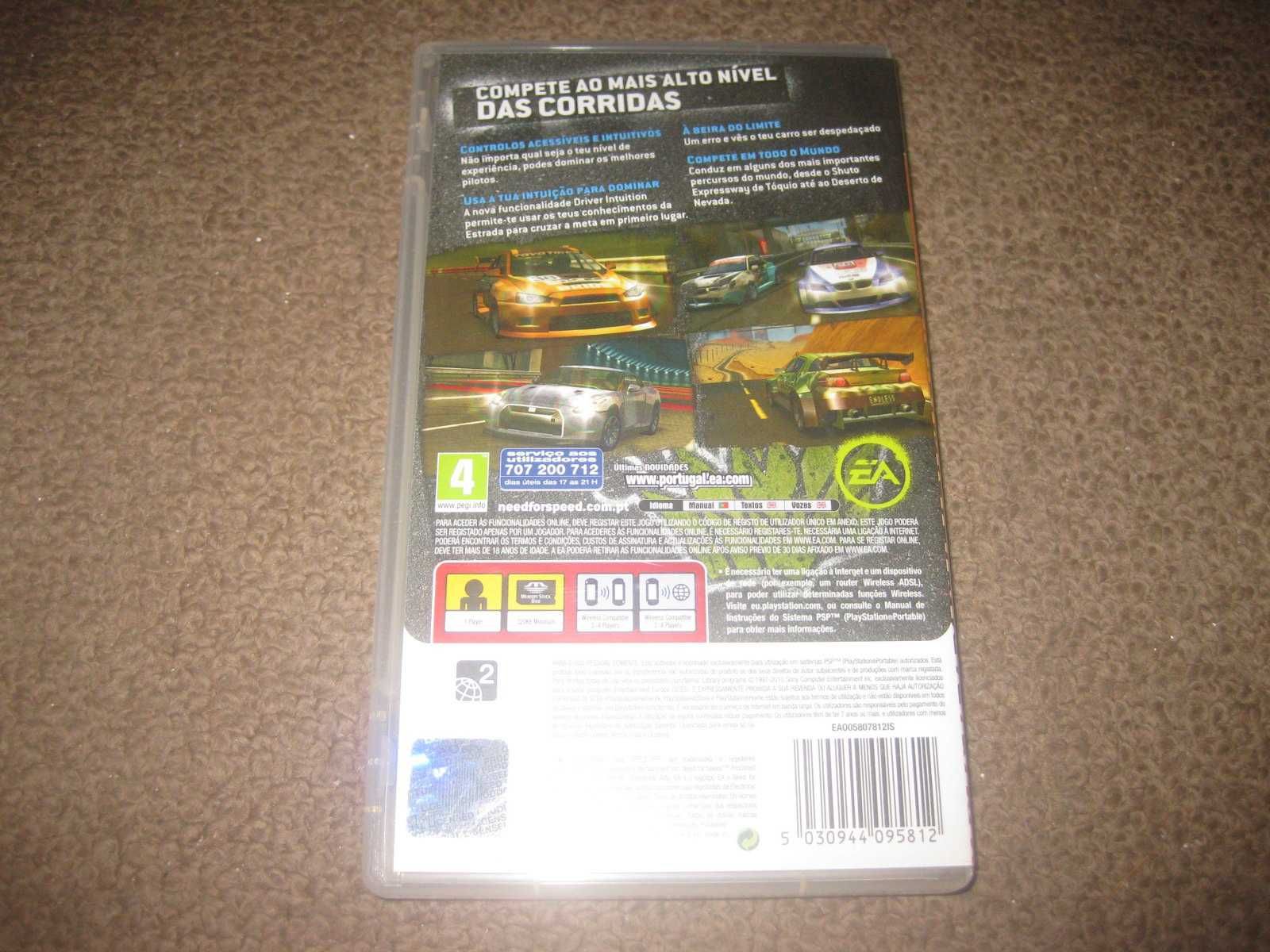 Jogo para a PSP "Need For Speed: Pro Street" Completo!