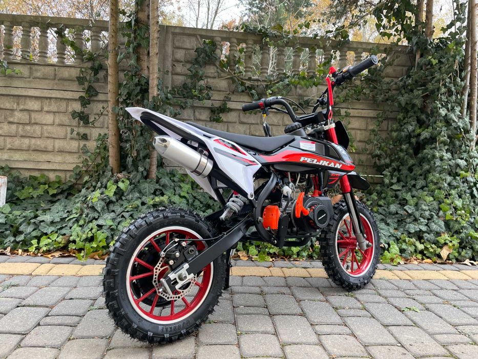 MINI CROSS Motor spalinowy 50cc dla dzieci Pelikan sky raty dostawa