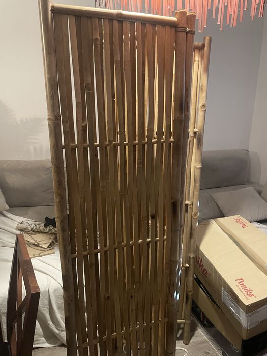 Biombo exelente  estado (bambu )