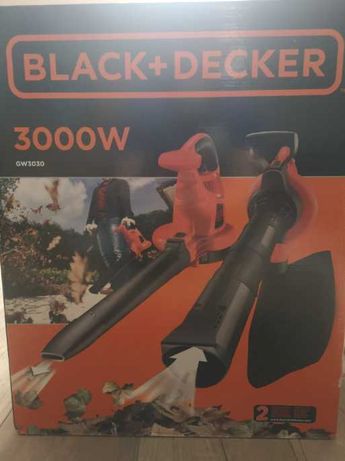 BLACK&DECKER GW3030 Odkurzacz / Dmuchawa 3000W black + decker