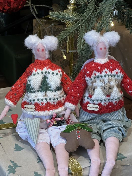 Лялька Тільда/ tilda святковий сканді декор дитячої Zara home, Maileg