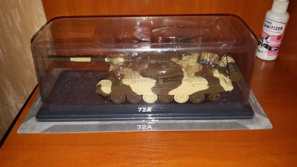 Модель Наши Танки випуск №01 Т-72А в масштабі 1:43