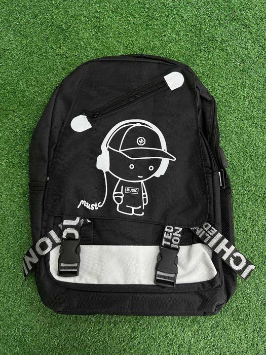 Шкільний РЮКЗАК що світиться у темряві! Водостійкий ПОРТФЕЛЬ. Школа!