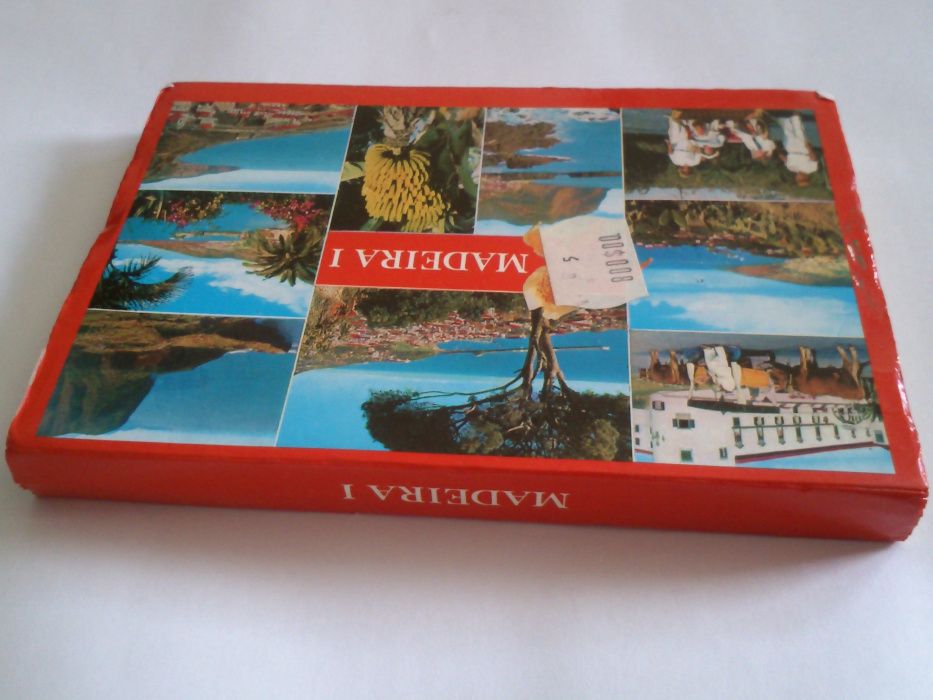Livro com 36 postais da Ilha da Madeira I, Edições Poligráfica anos 70