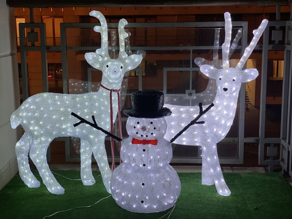 Renifer LED akrylowy dekoracja swiateczna