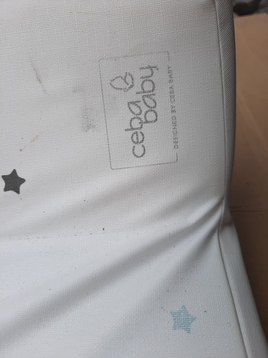 Przewijak łóżeczko dla niemowlaka dziecka twardy Ceba & Body 70 cm