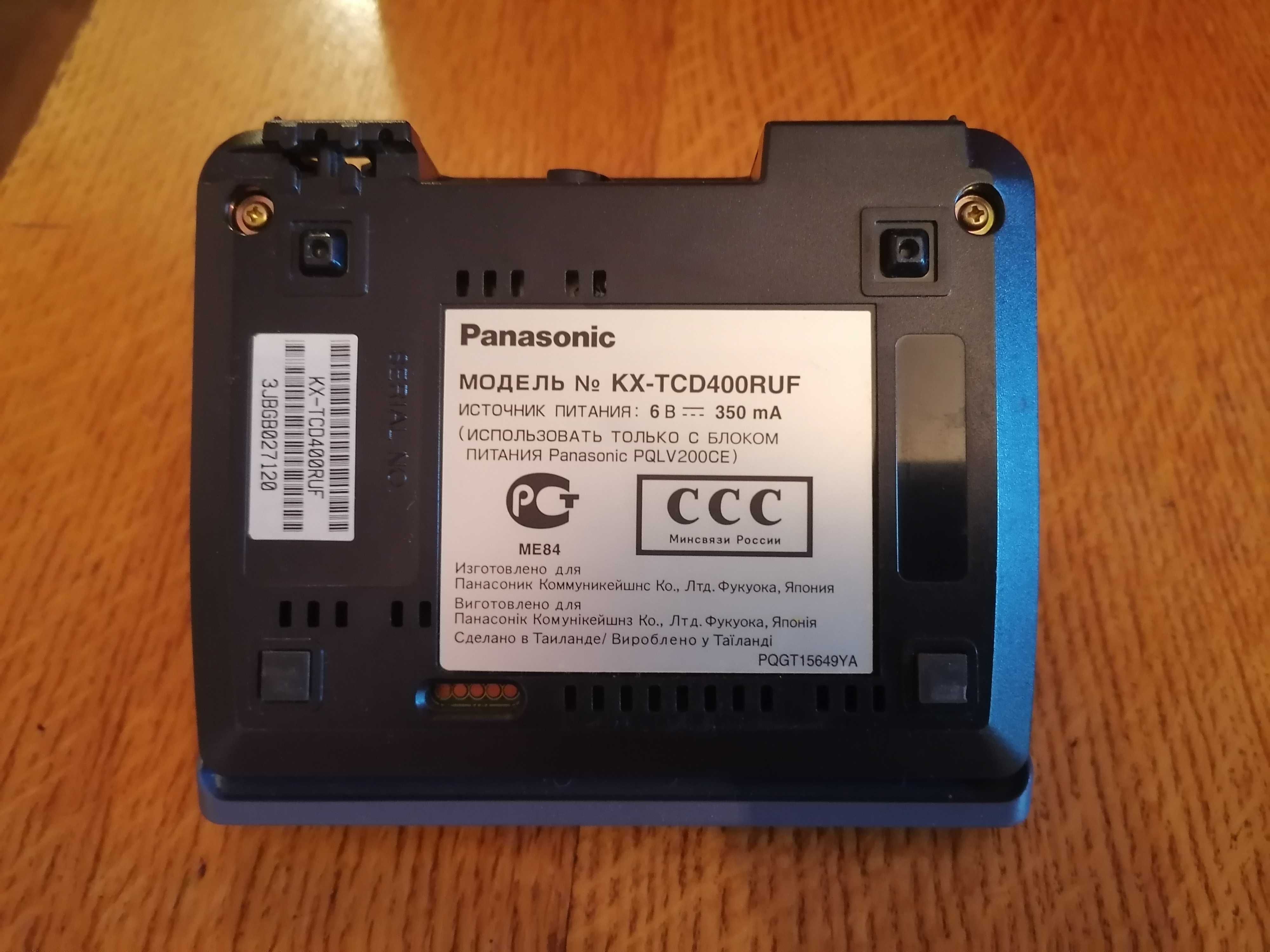 Радіотелефон Panasonic kh-tcd400ruf.