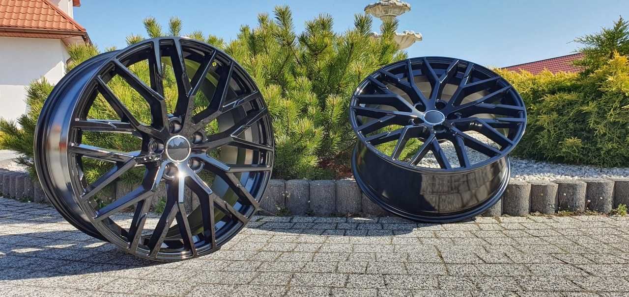 Nowe Felgi 5710 do Audi A5 A6 S6 A7 Q5 RSQ5 A8 Q7 Q8 21 Cali Czarne