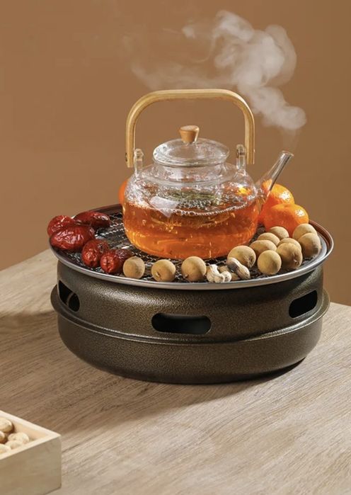 churrasqueira coreana portátil a carvão anti-fumo