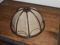 Abajour candeeiro tecto antigo vintage rustico