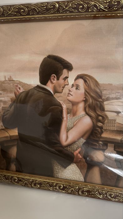 Картина “Париж. Закохані” | Нова, у плівці