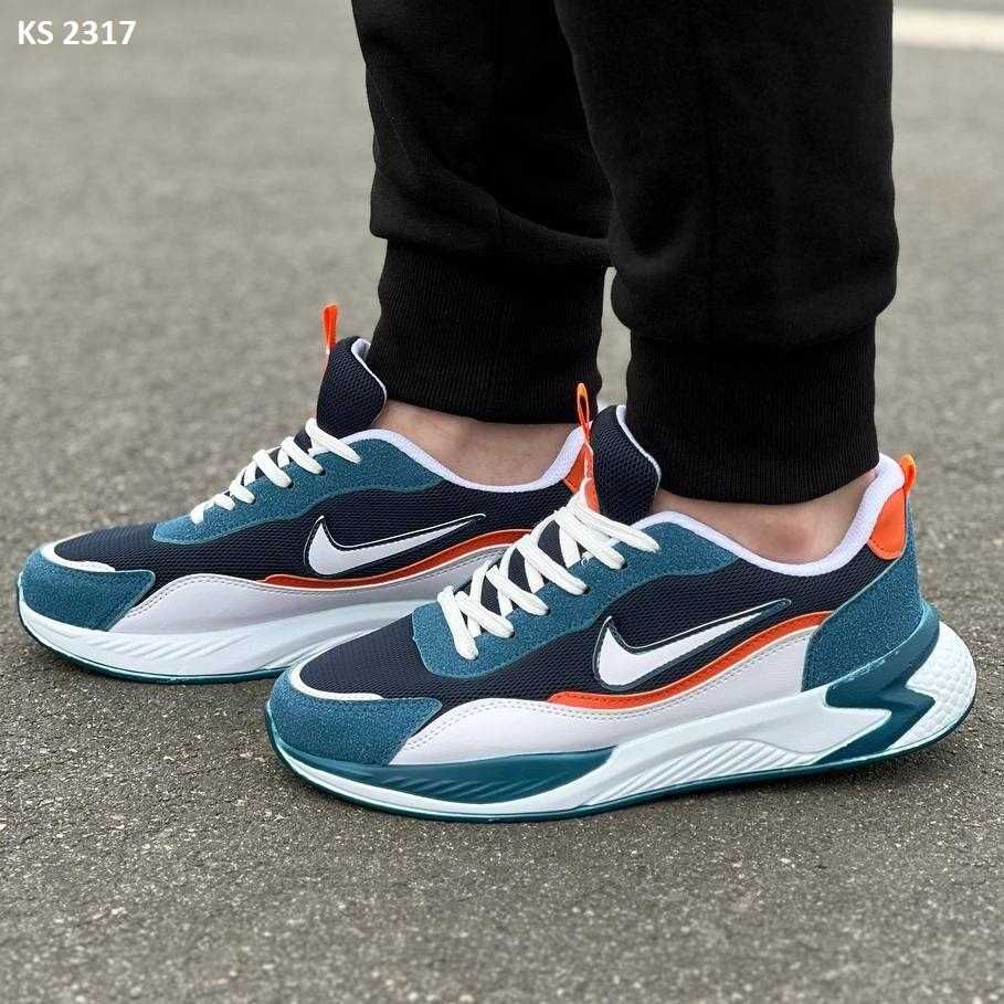 Кросівки Nike Air Blue White Wave. Арт: KS 2317