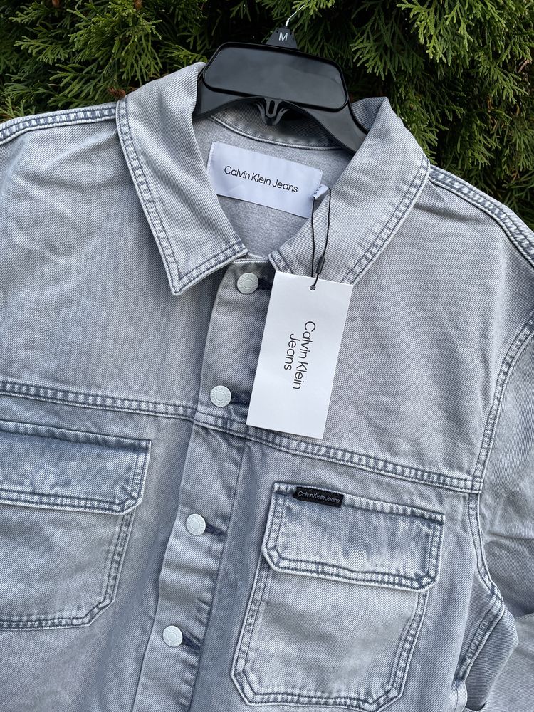 Calvin klein джинсовая куртка ( ck denim jacket over) c америки m,l,xl