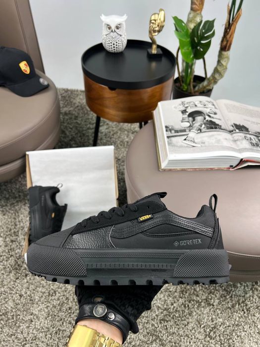 Чоловічі кросівки ванс Vans Old Skool MTE-1 Gore-Tex All Black [41-46]