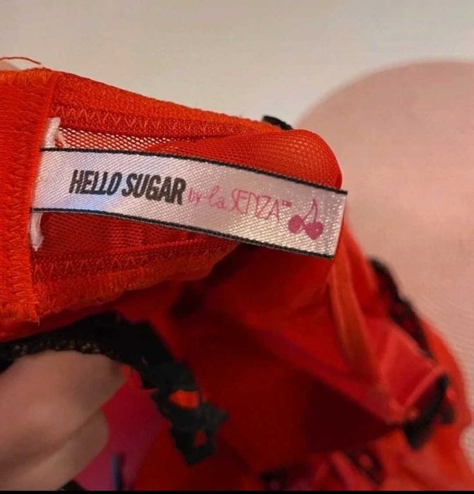 Zmysłowa gorsetowa koszulka La Senza – Hello Sugar, rozmiar M