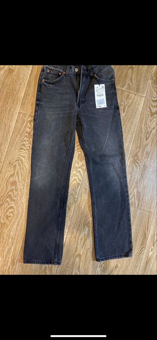 джинси zara прямі