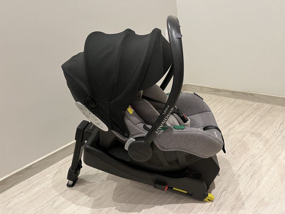 Venicci Upline (na gwarancji) - wózek + fotelik avionaut + baza (4w1)