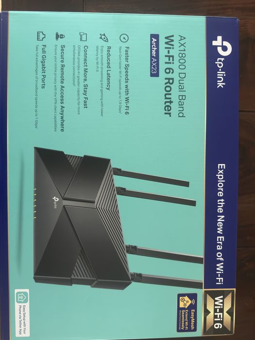 Router AX 1800 dual band wifi 6