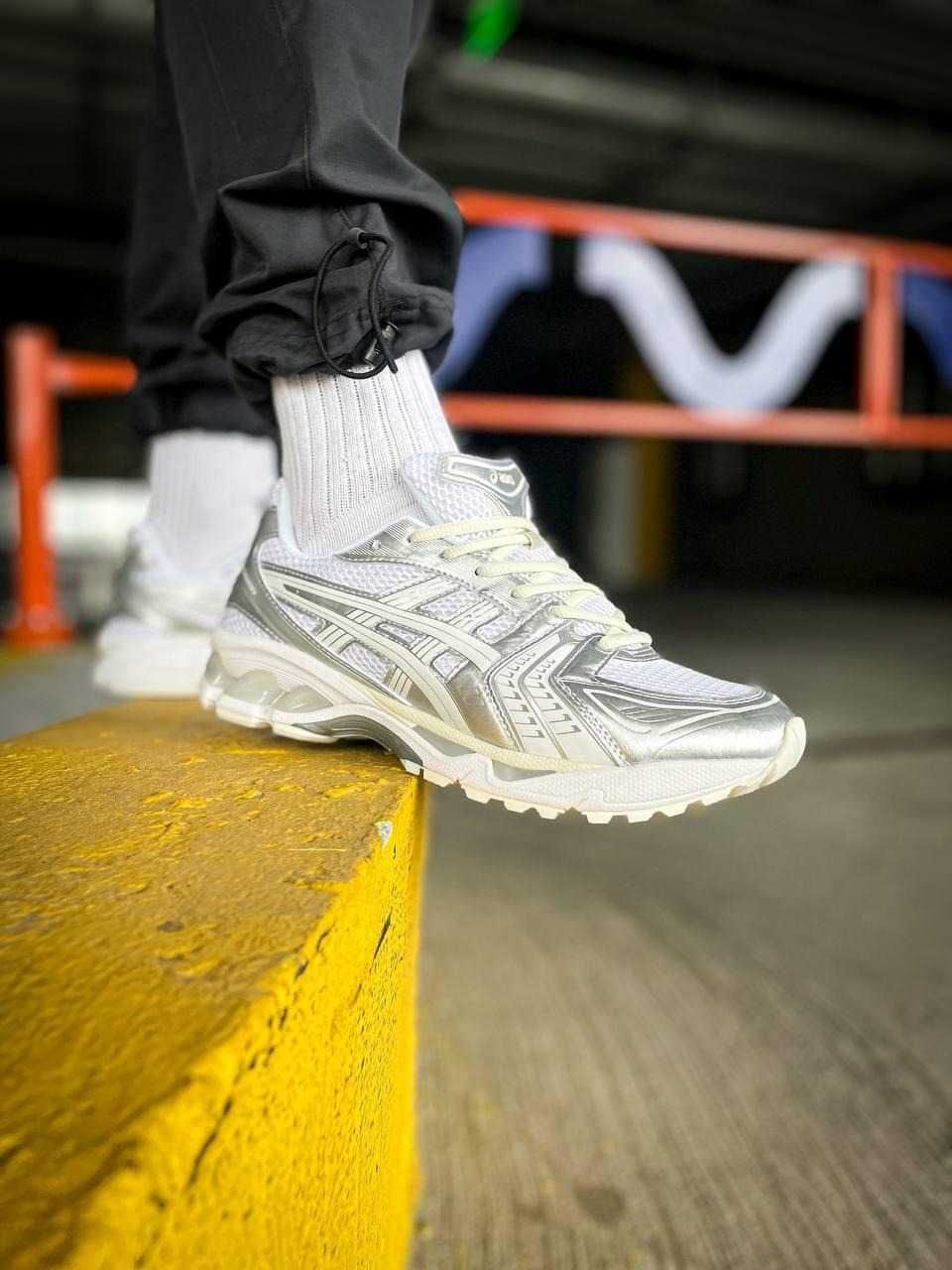 Мужские Кроссовки Asics Gel-Kayano 14 White/Чоловічі Кросівки Асікс