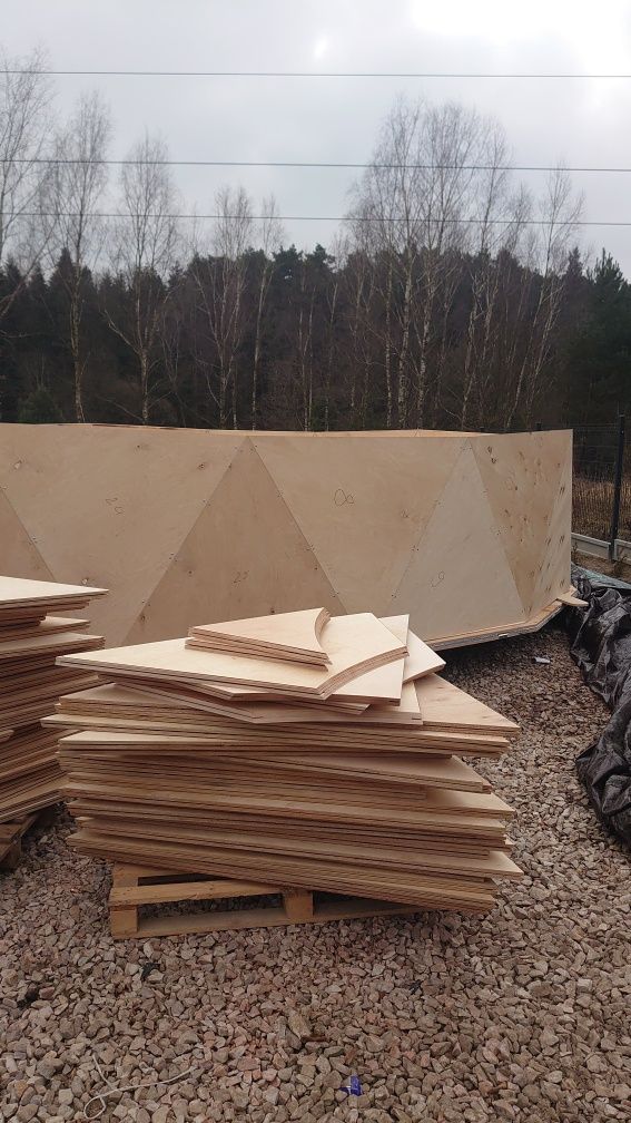 Dom kopułowy - kopuła geodezyjna 35m2