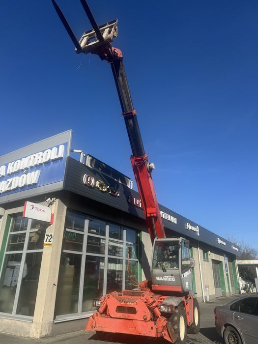 Manitou 1542 roto ladowarka obrotowa +kosz i widły