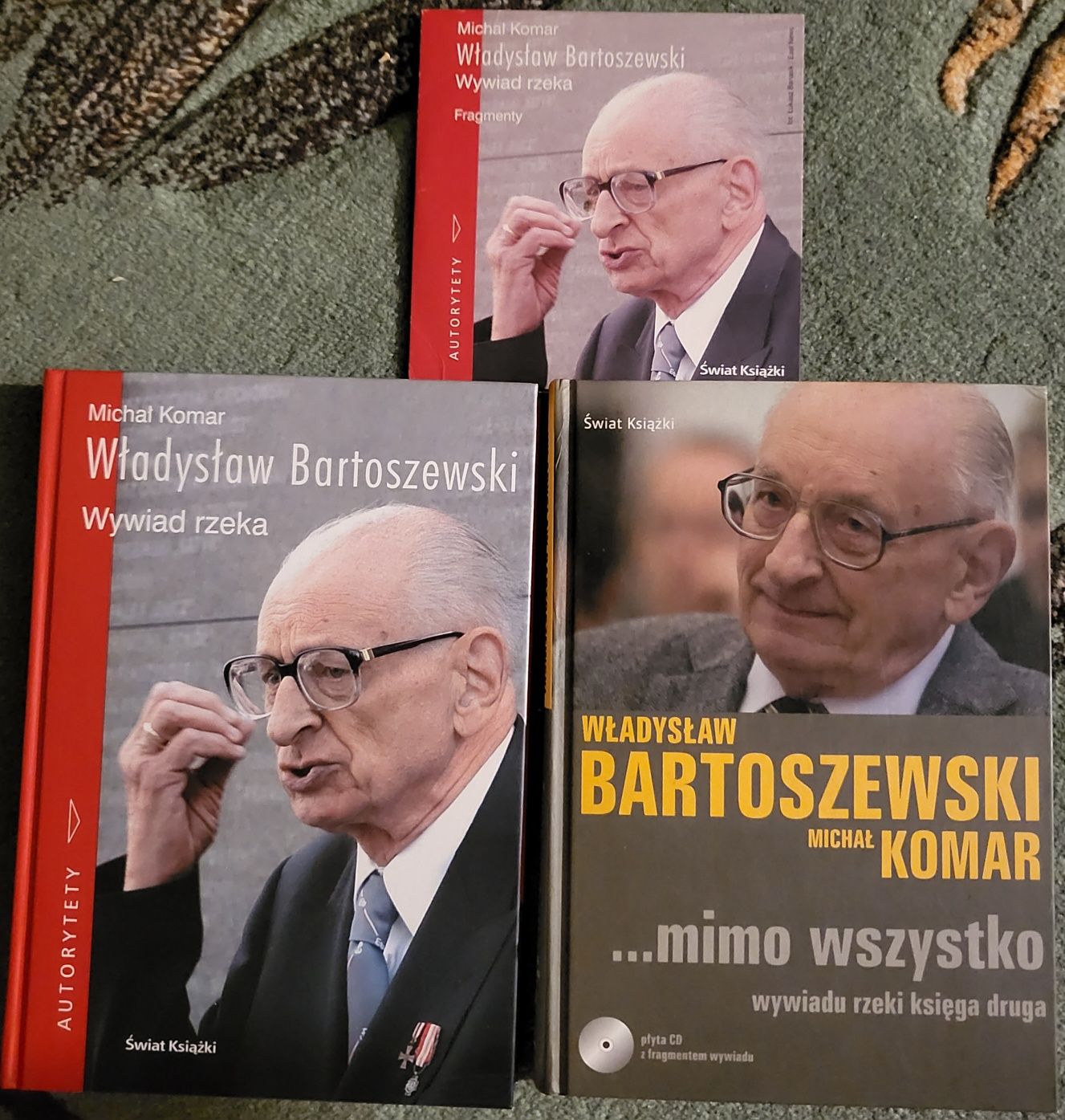 Władysław Bartoszewski Wywiad Rzeka, książka, płyta CD, Mimo wszystko