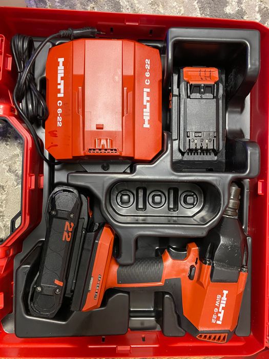 Hilti SIW 6-22-гайковерт 2024р комплект