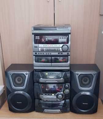 Муз.центры  Panasonic + Aiwa