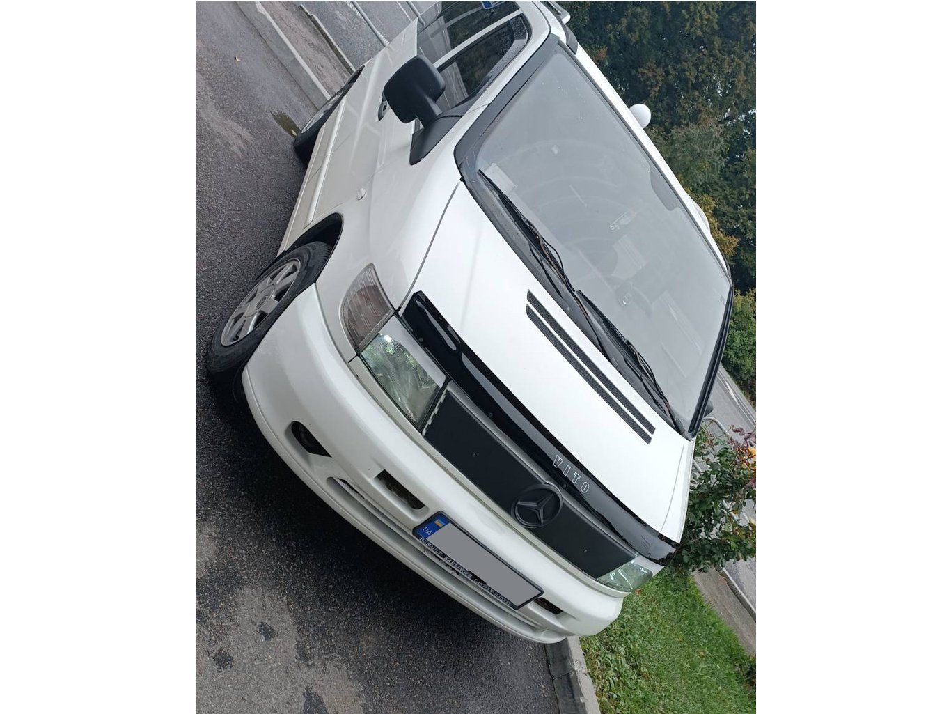 Mercedes Vito W638 Зимова решітка матова