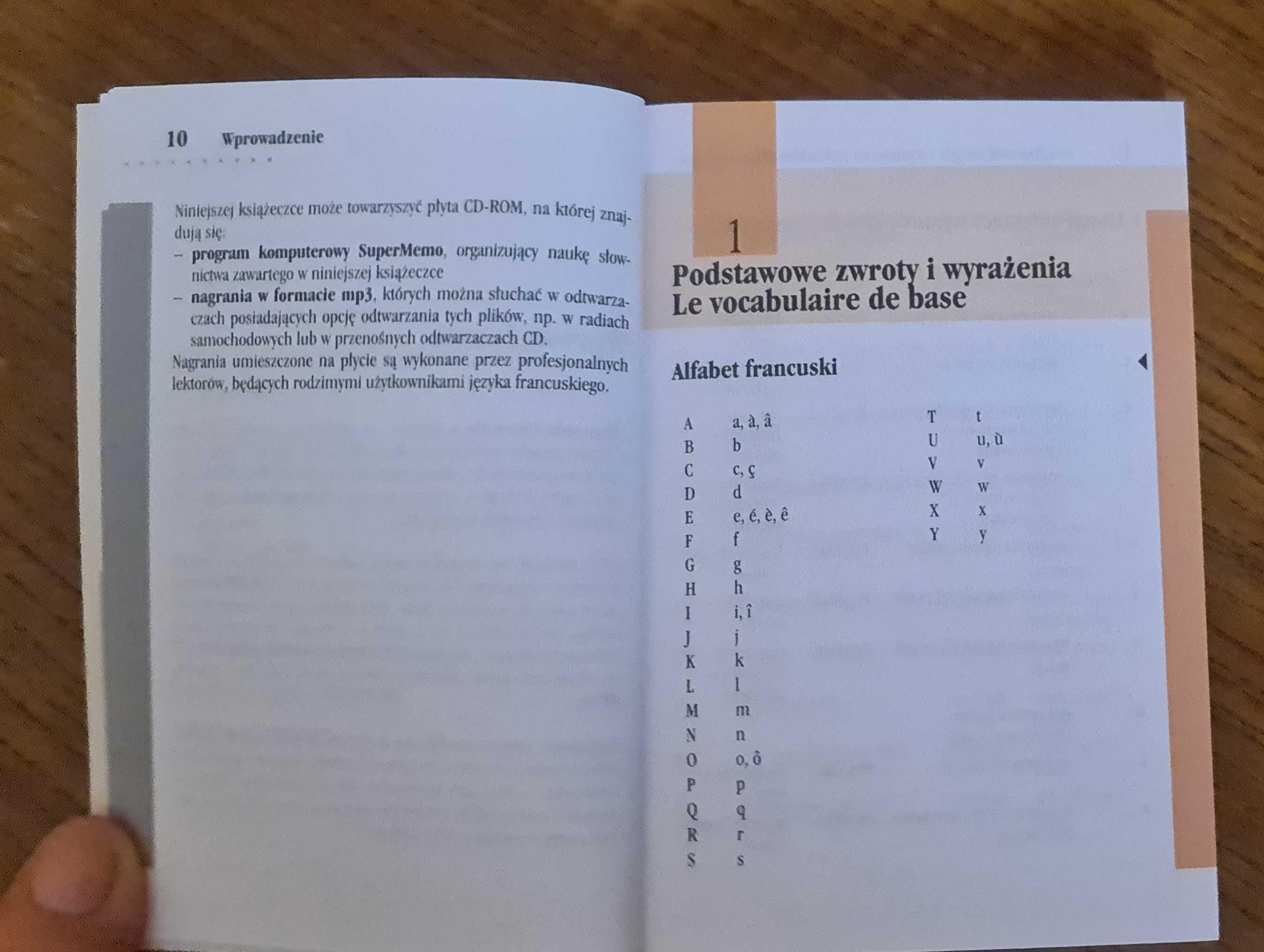 Rozmówki francuskie w miesiąc Super Memo wersja kieszonkowa