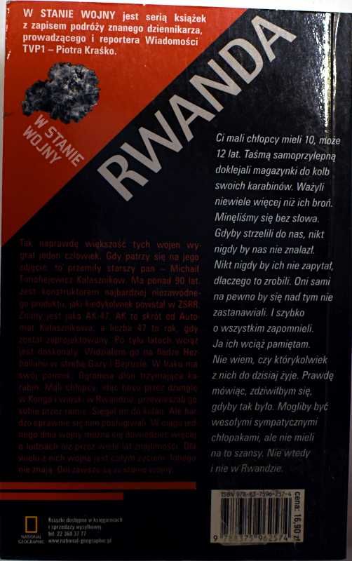 Rwanda Piotr Kraśko książka.
