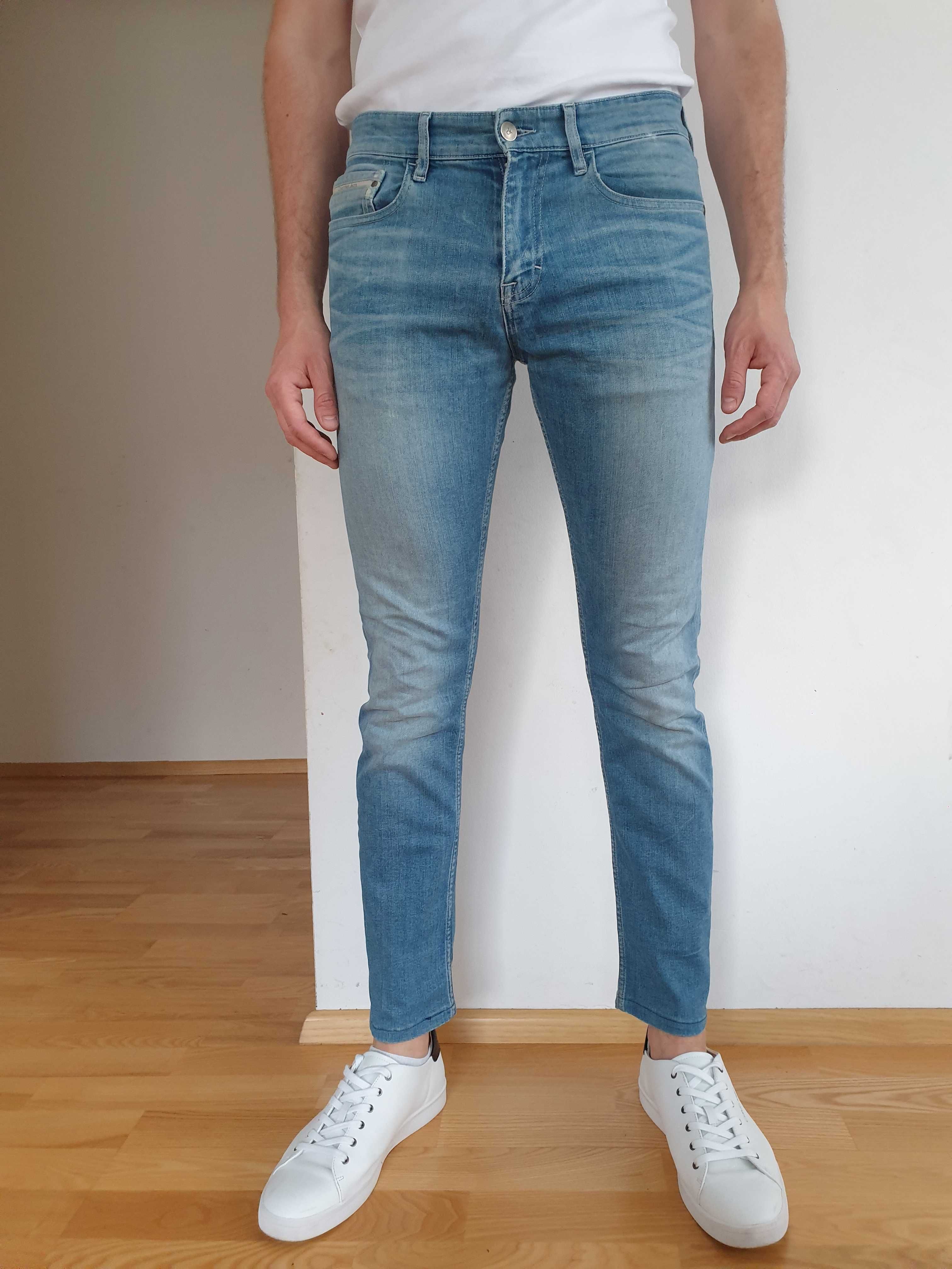 Spodnie jeansy Calvin Klein