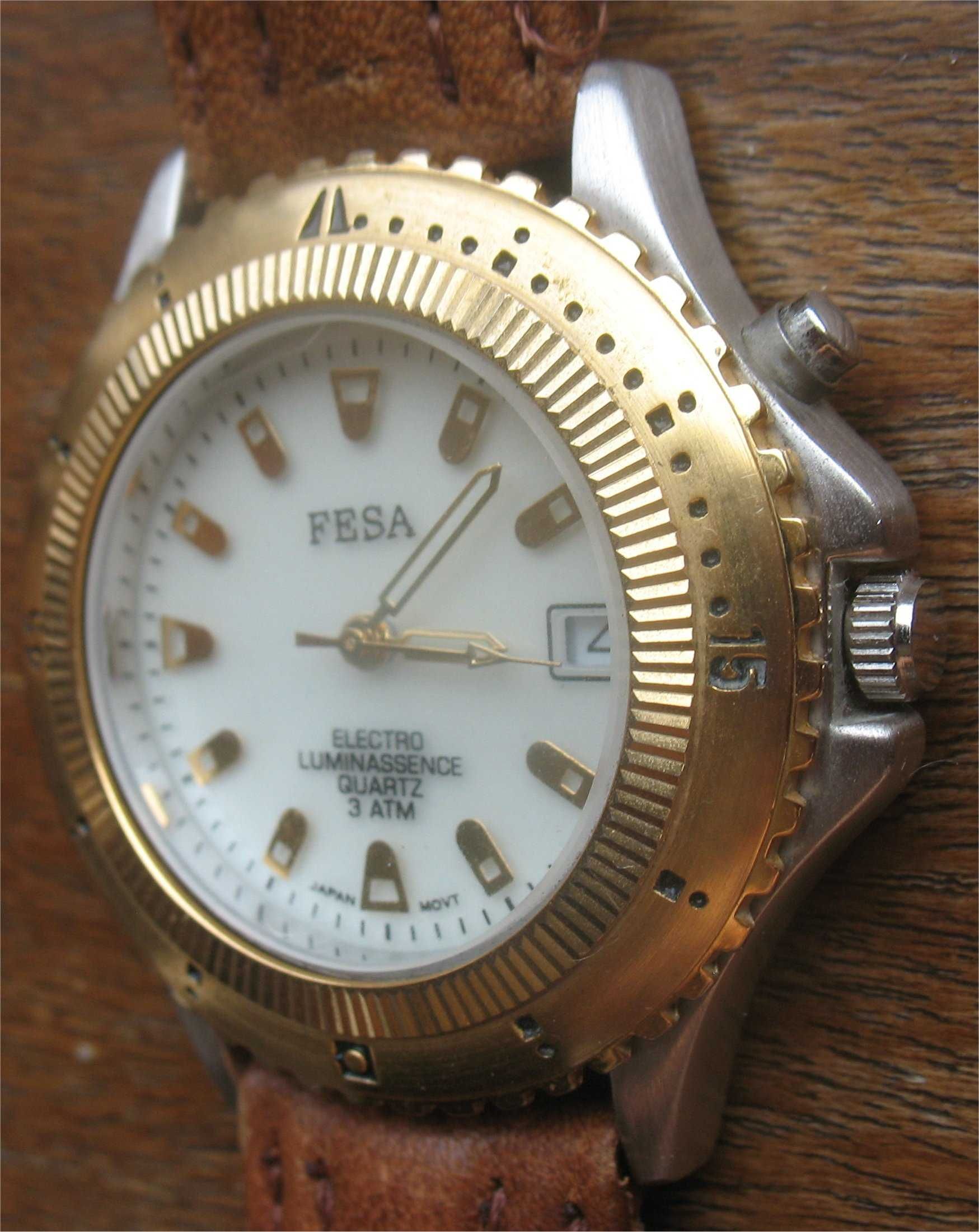 Relógio Vintage - Fesa Electro Luminassence, 3 ATM